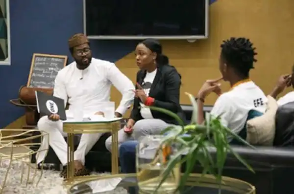 Photos + Video:- #BBNaija Housemates Are Over The Moon As Desmond Elliot Visits The House